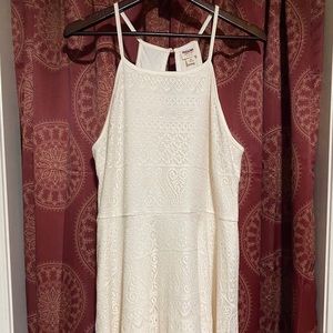 Mossimo Cream Off White Mini Dress XL